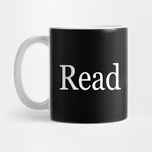 Read a book. Mug